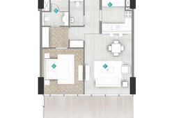 1 bedroom apartment